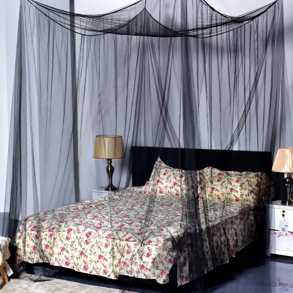 Outdoor Camping Rental - Mosquitera superior cuadrada de cuatro puertas