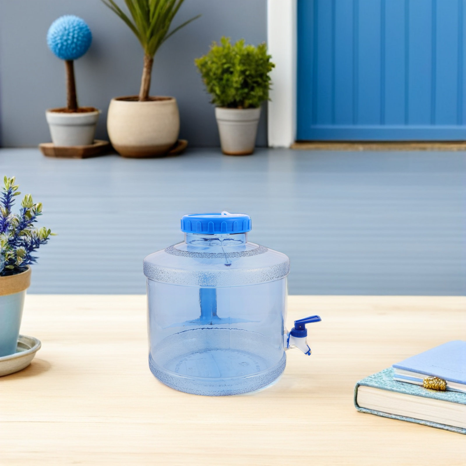 Outdoor Camping Water Jug - Contenedor de Agua Portátil de Boca