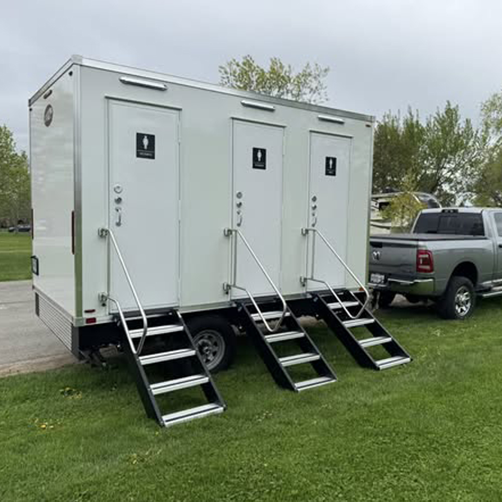 Outdoor Camping Rental - Remolque de Baño Móvil de Lujo