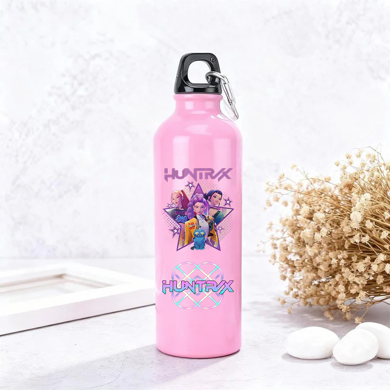 Outdoor Camping Anime - Botella de Agua de Aluminio con