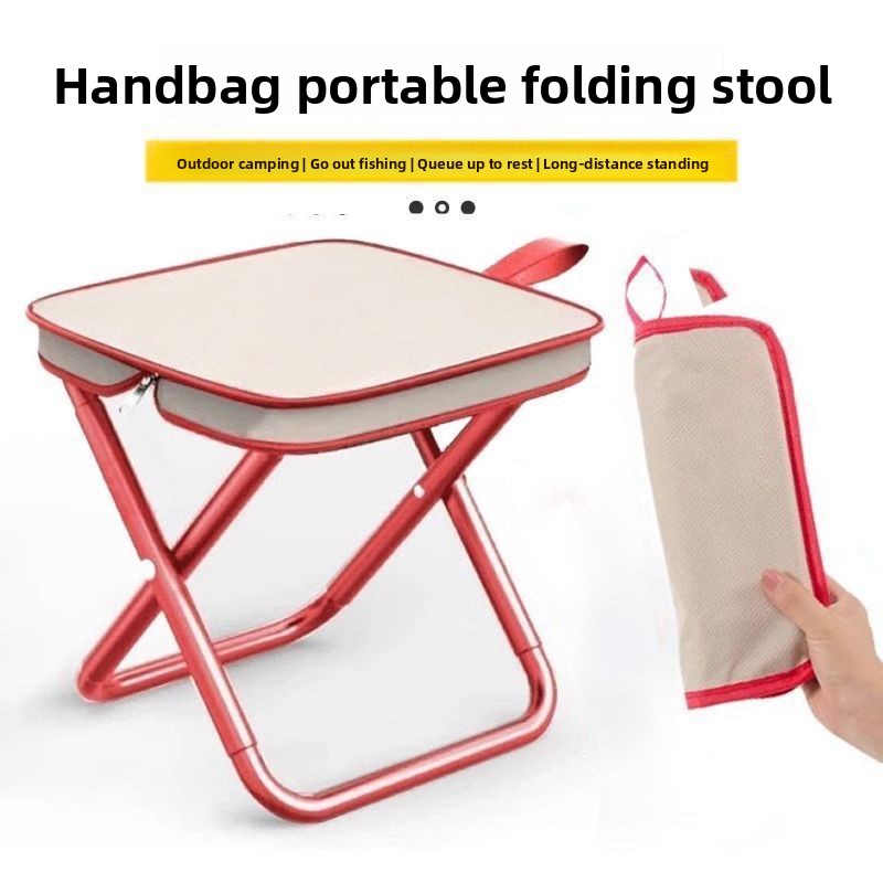 Outdoor Camping Hammock Chair - Mini Taburete Plegable para Exteriores, Silla