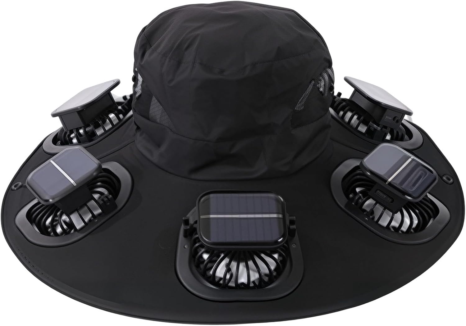Outdoor Camping Fans - Sombrero con ventilador solar Hot 6