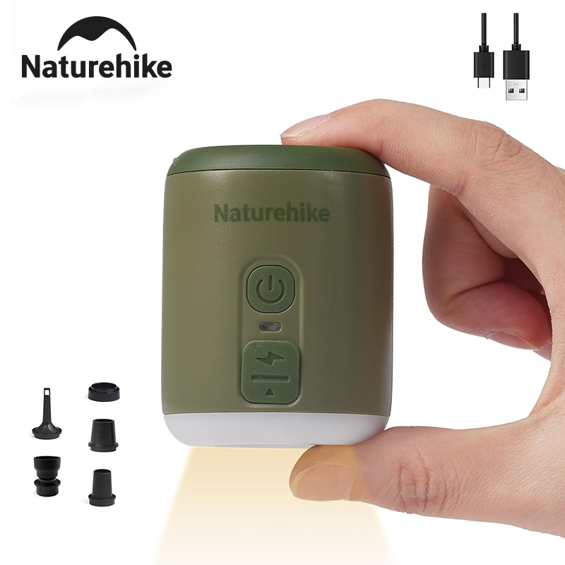 Outdoor Camping Rugs - Bomba de aire multifunción Naturehike, mini
