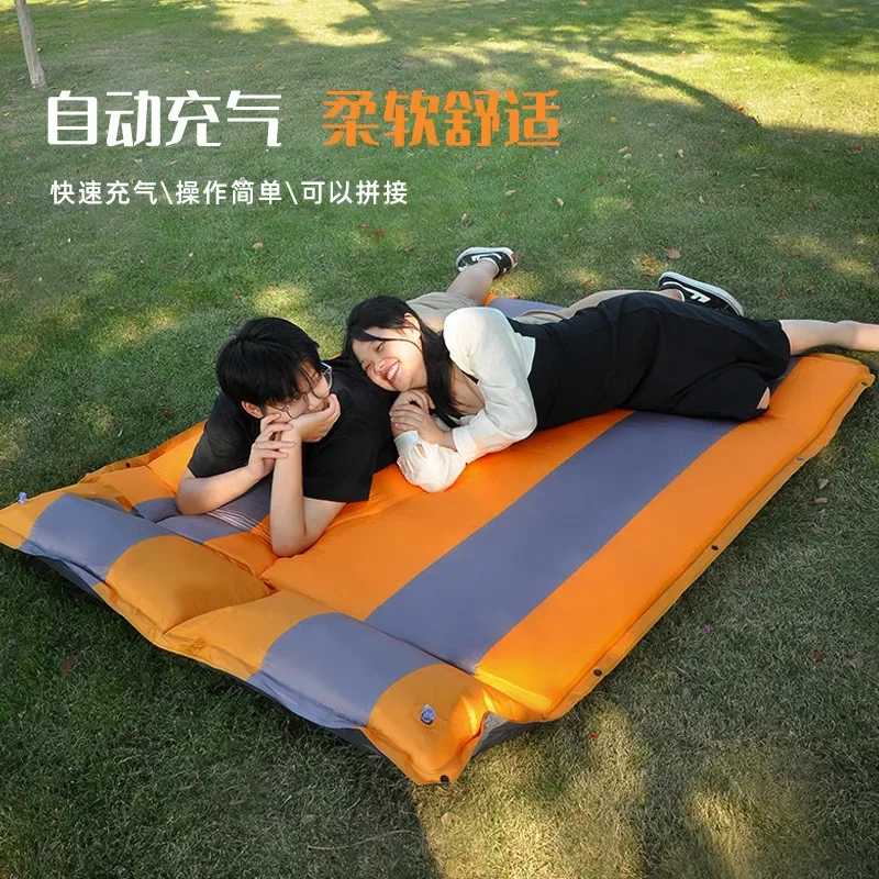 Outdoor Camping Rental - Colchón Inflable Automático Grueso, Colchoneta Plegable