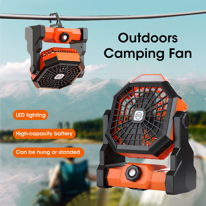 Outdoor Camping Fans - Ventilador de Camping de 10000mAh con