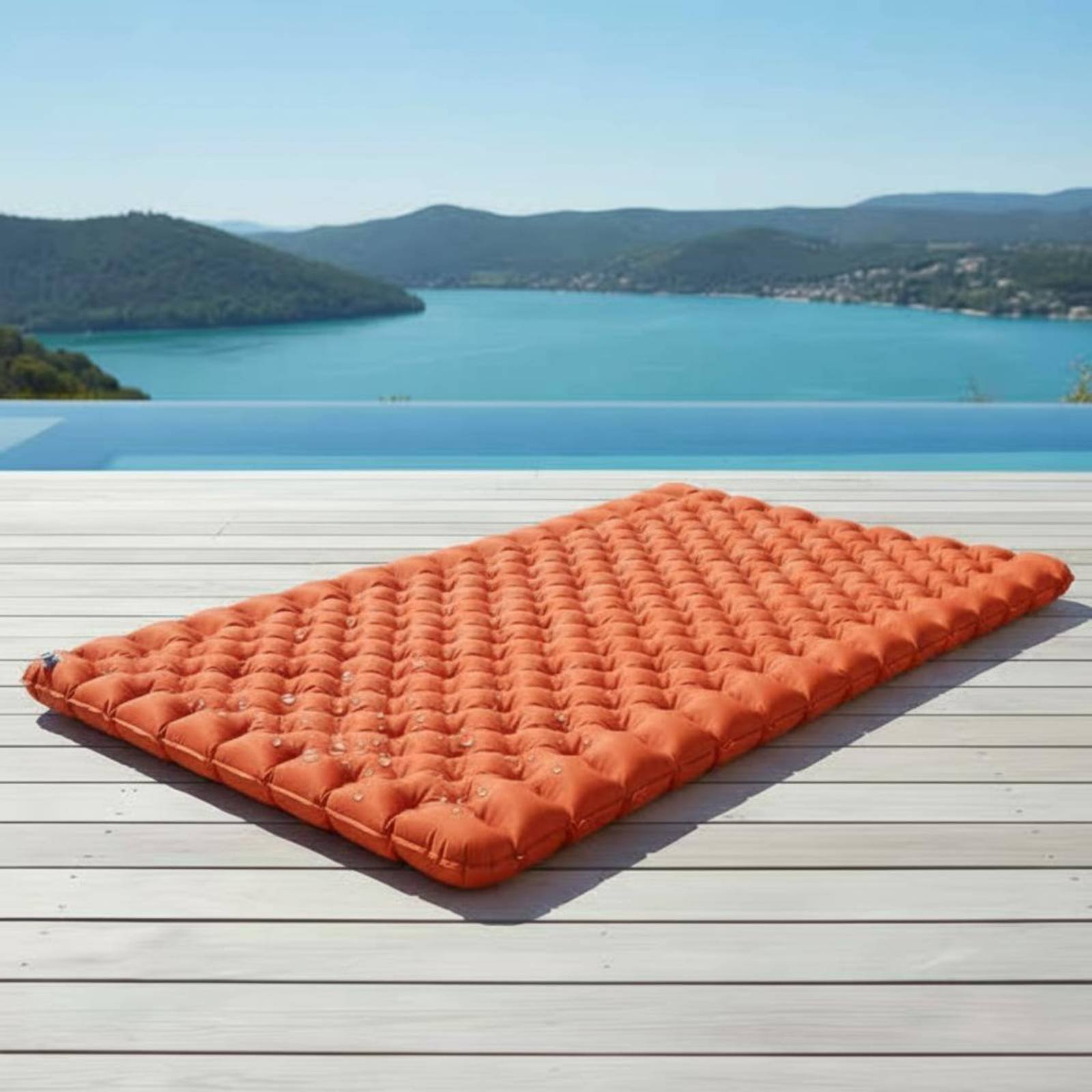 Outdoor Camping Rugs - Colchoneta Inflable para Camping de Nailon