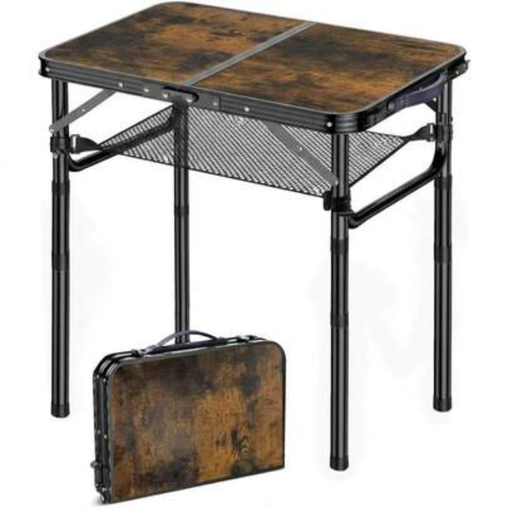 Outdoor Camping Tv - Mesa Plegable Ajustable en Altura para
