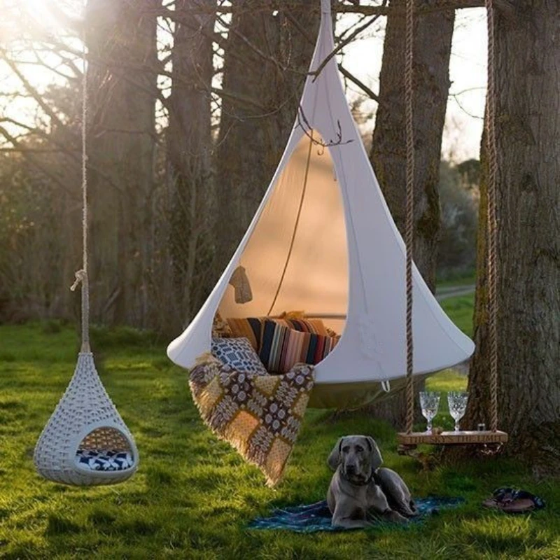 Outdoor Camping Hammock Chair - Columpio para niños, hamaca para jardín
