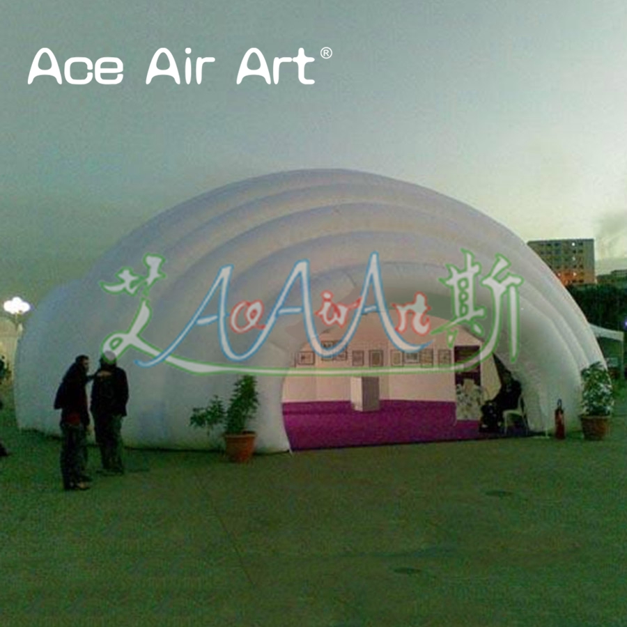 Outdoor Camping Rental - Nueva Carpa Domo Inflable Blanca para