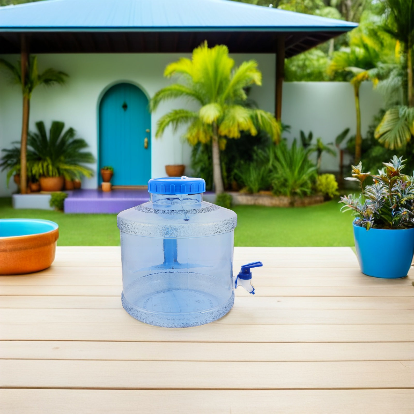 Contenedor de Agua Portátil de - Outdoor Camping Water Jug reseña y precio