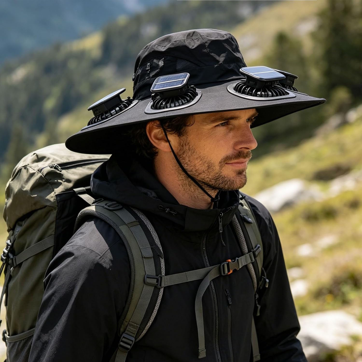Gorra Visera con 6 Ventiladore - Outdoor Camping Fans reseña y precio