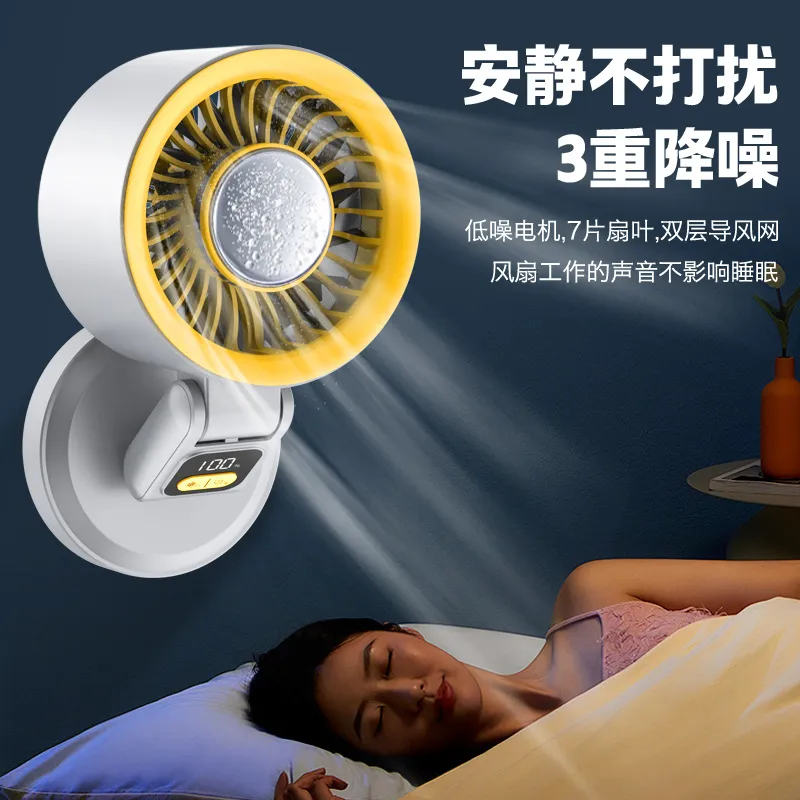 Ventilador de escritorio plega - Outdoor Camping Fans reseña y precio
