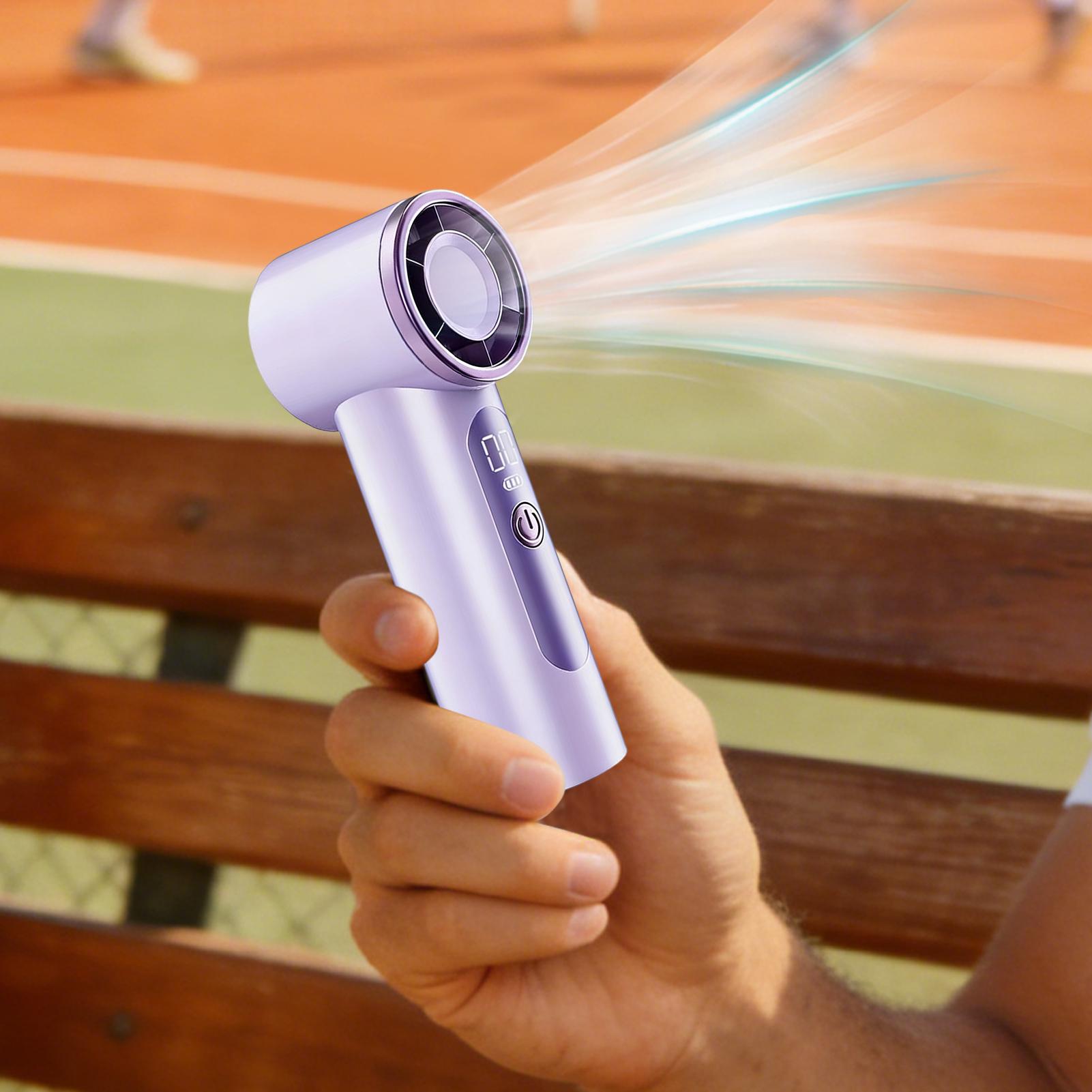 Mini Ventilador de Mano Recarg - Outdoor Camping Fans reseña y precio