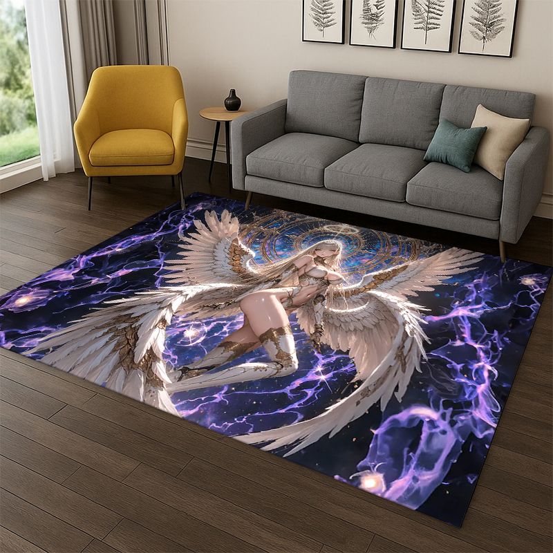 Alfombra de dibujos animados c - Outdoor Camping Anime reseña y precio