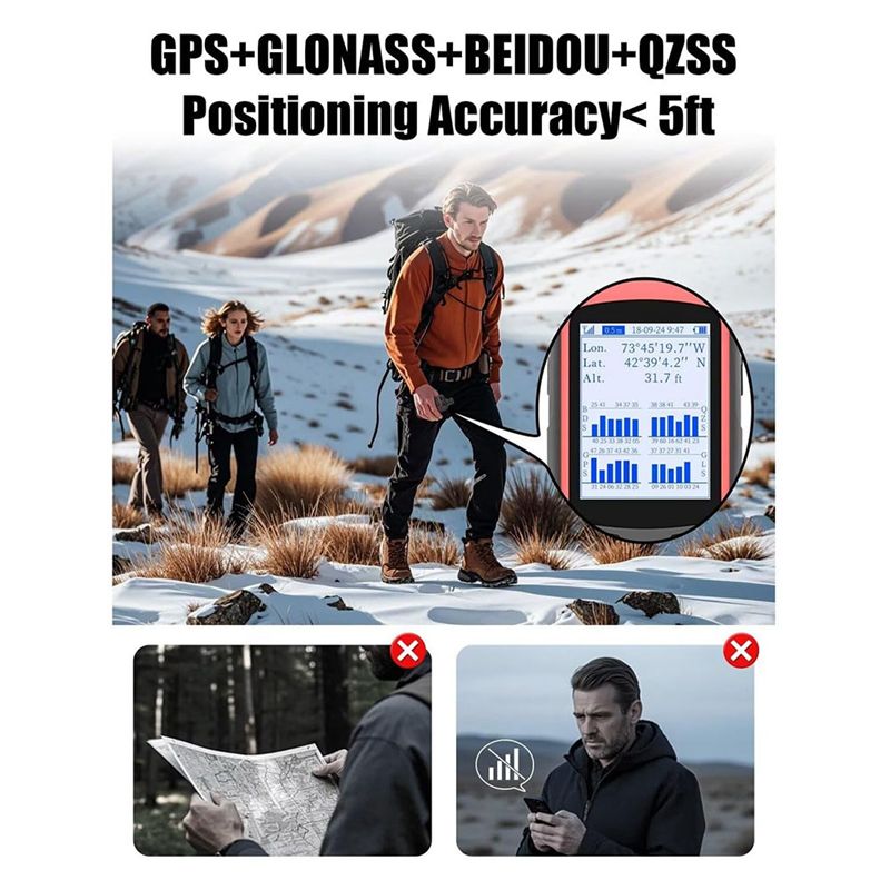 ABZZ-GPS para Senderismo, Disp - Outdoor Camping Rugs reseña y precio