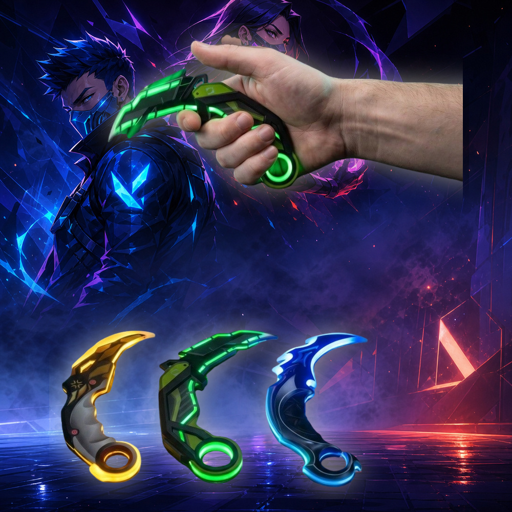 Cuchillo Karambit de 10 pulgad - Outdoor Camping Anime reseña y precio