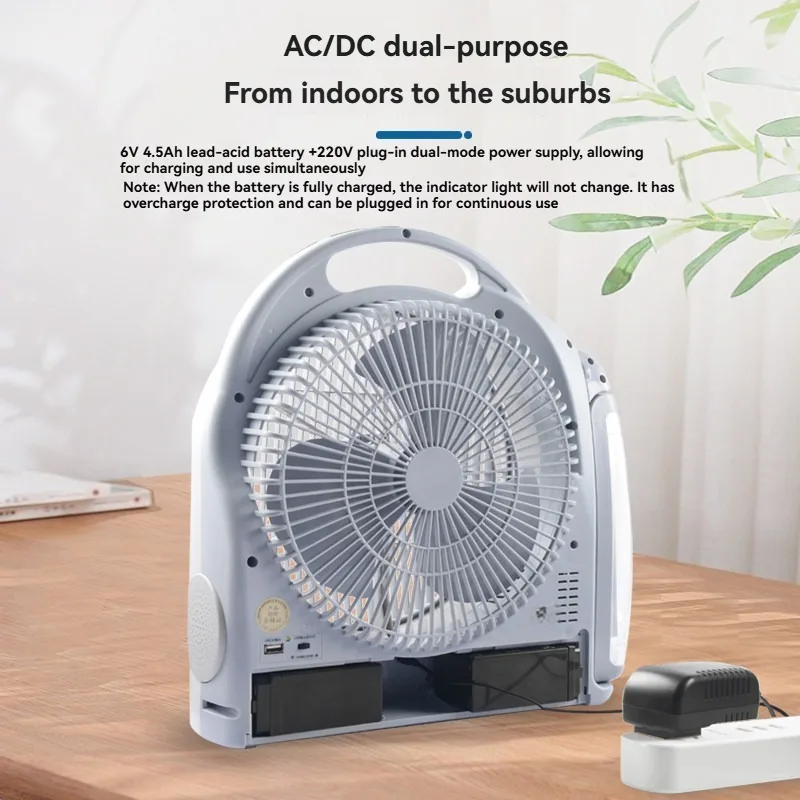 Ventilador Eléctrico Portátil  - Outdoor Camping Fans reseña y precio
