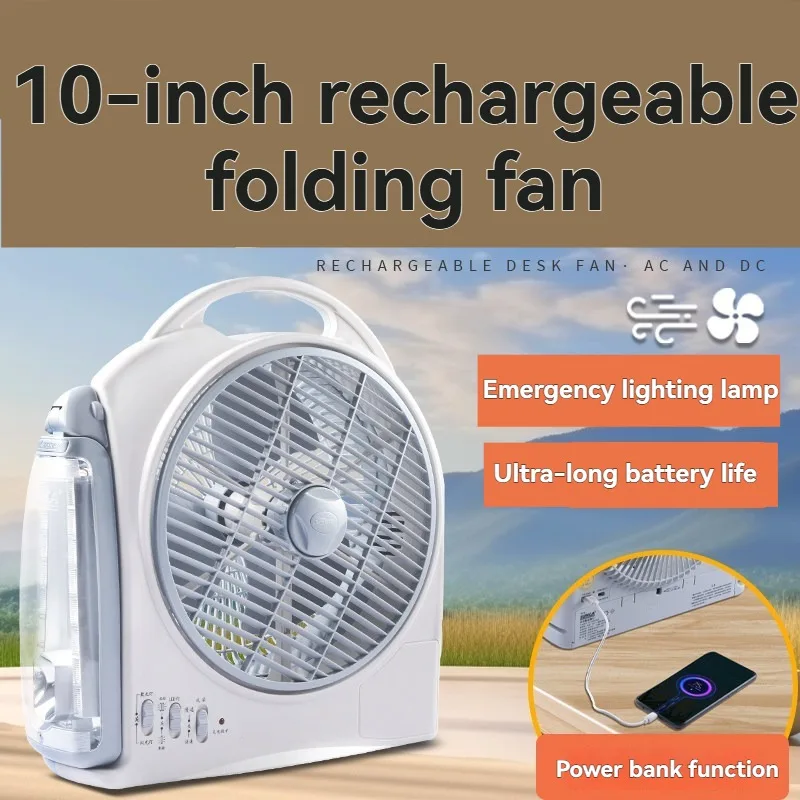 Ventilador Eléctrico Portátil  - Outdoor Camping Fans reseña y precio