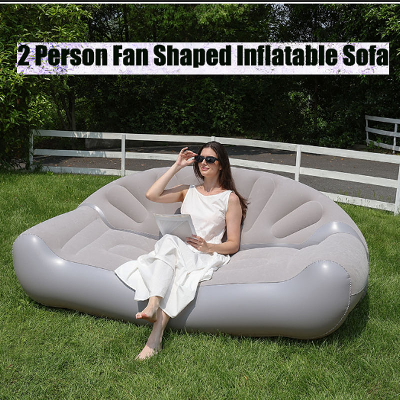 Sofá inflable en forma de aban - Outdoor Camping Fans reseña y precio