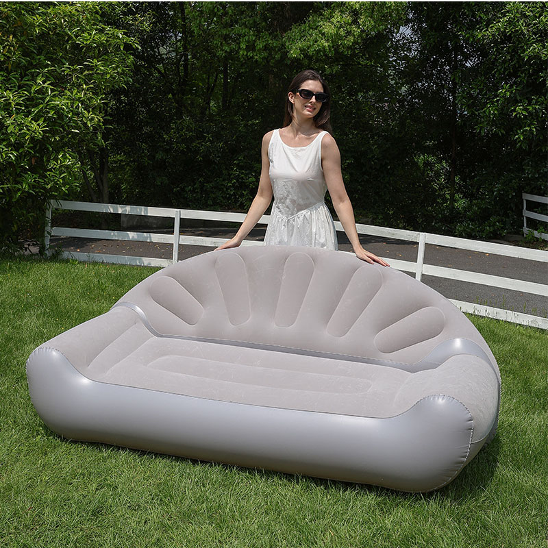 Sofá inflable en forma de aban - Outdoor Camping Fans reseña y precio