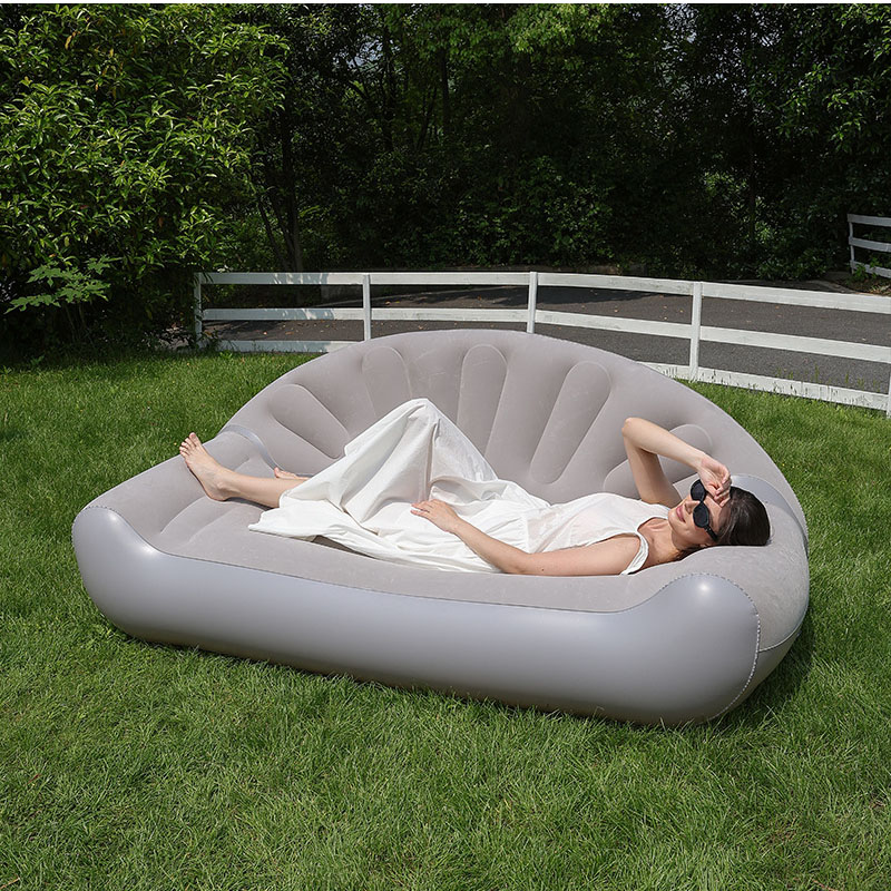 Sofá inflable en forma de aban - Outdoor Camping Fans reseña y precio