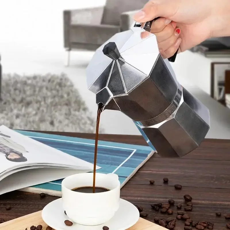 Cafetera Moka de aluminio de v - Camp Percolator Coffee reseña y precio