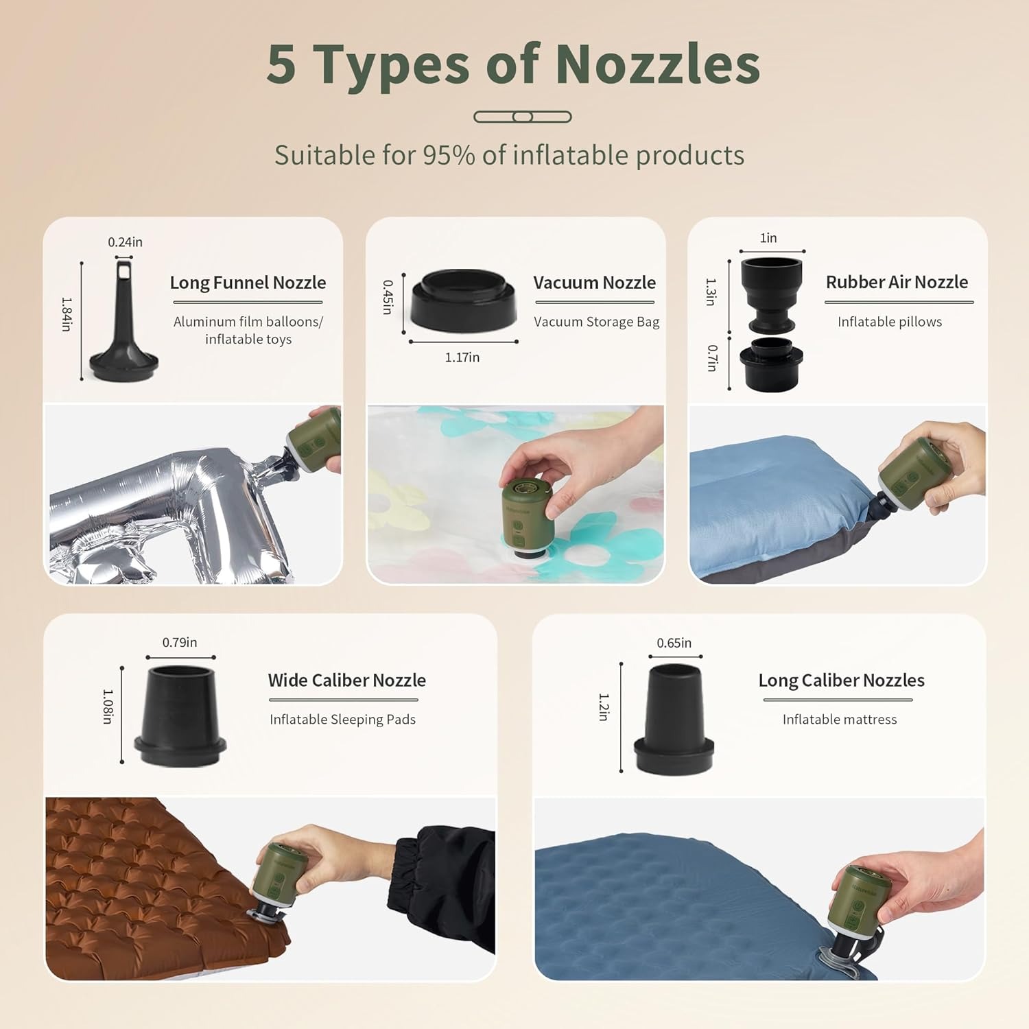 Bomba de aire multifunción Nat - Outdoor Camping Rugs reseña y precio