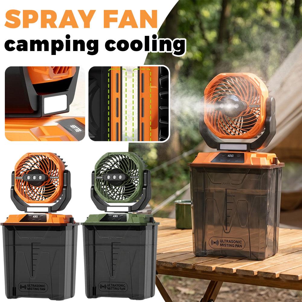 Nuevo Ventilador de Nebulizaci - Outdoor Camping Fans reseña y precio