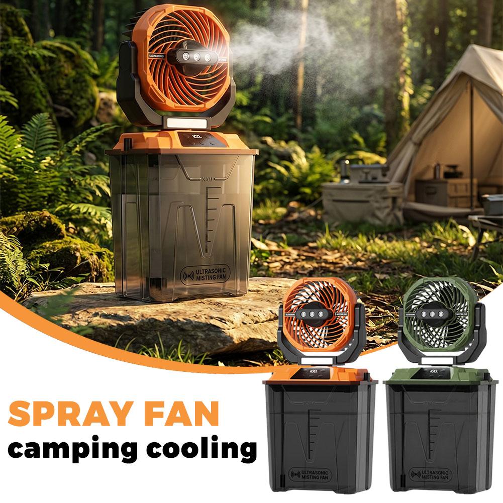 Nuevo Ventilador de Nebulizaci - Outdoor Camping Fans reseña y precio