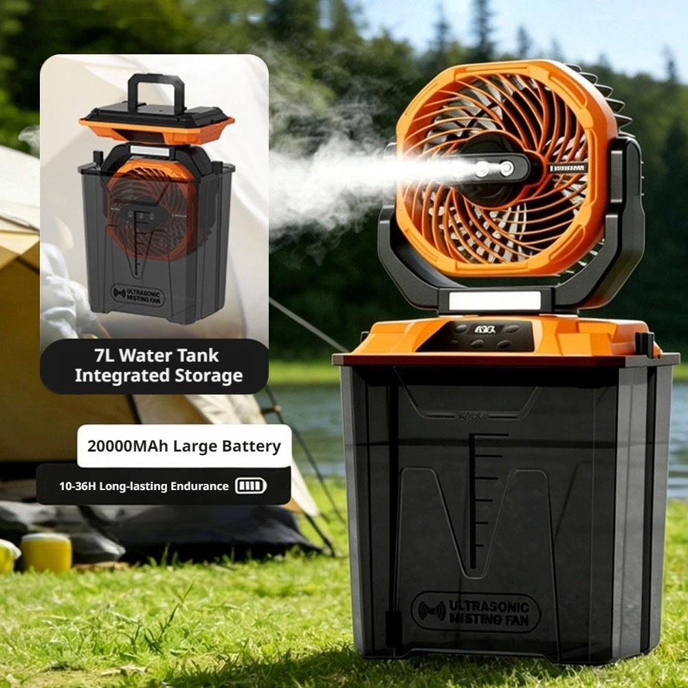 Nuevo Ventilador de Nebulizaci - Outdoor Camping Fans reseña y precio