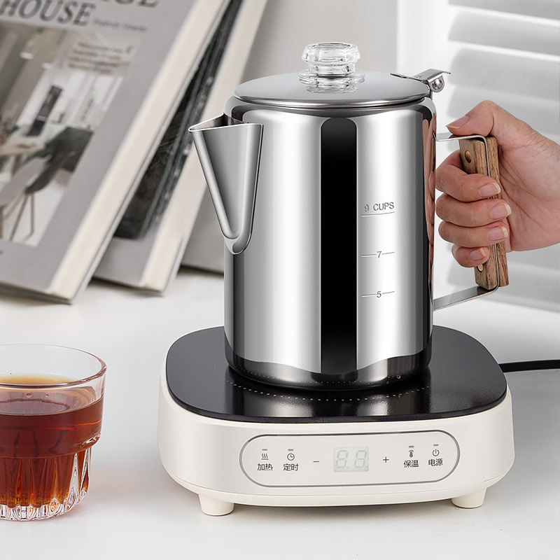 Cafetera de Acero Inoxidable p - Camp Percolator Coffee reseña y precio