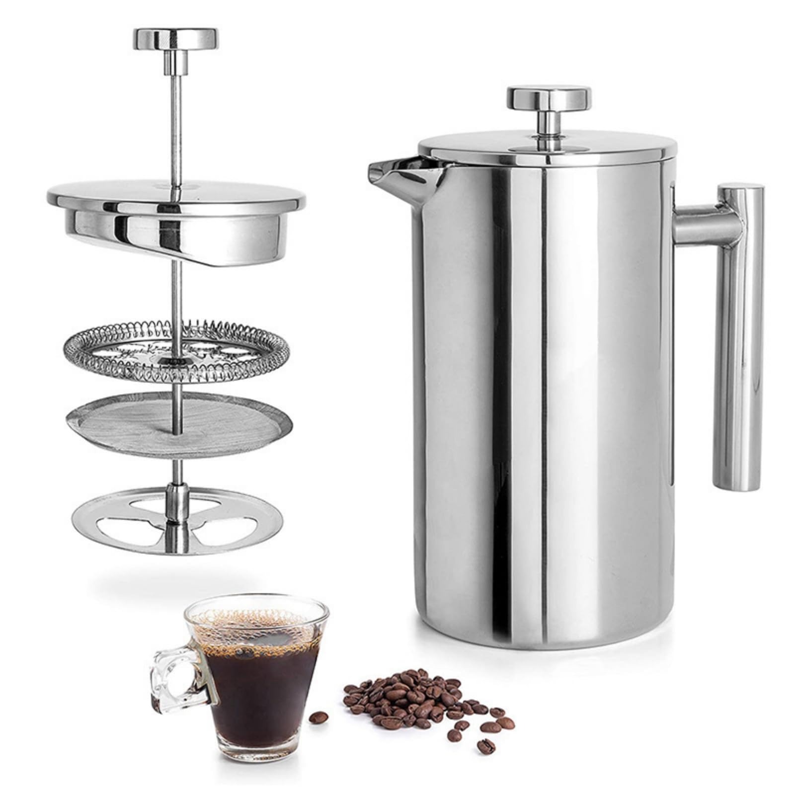 Cafetera Francesa Portátil de  - Camp Percolator Coffee reseña y precio