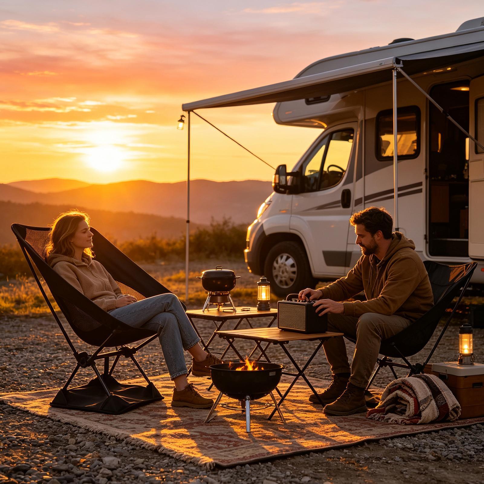 Lona protectora para sillas de - Outdoor Camping Rugs reseña y precio