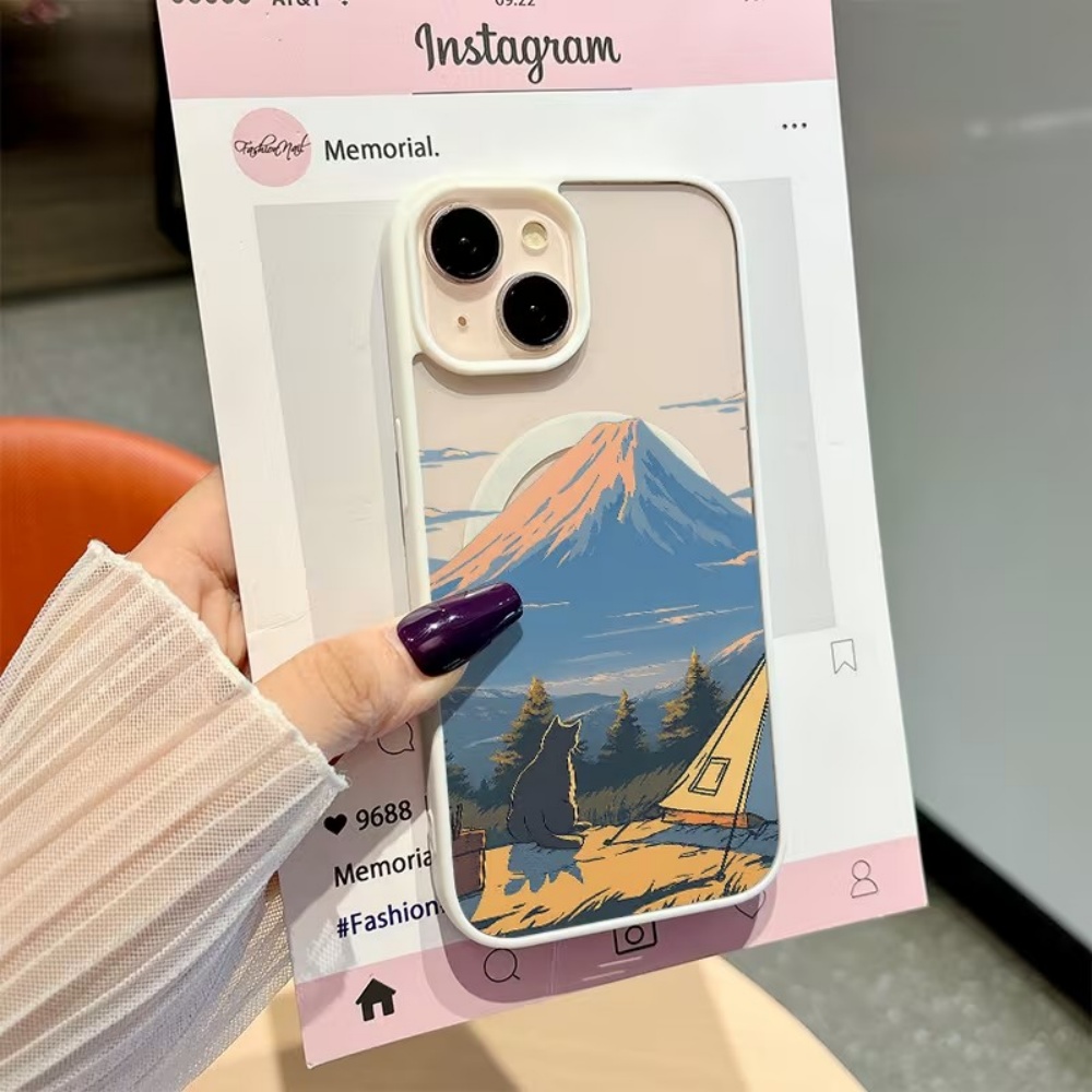 Funda para Teléfono con Diseño - Outdoor Camping Anime reseña y precio