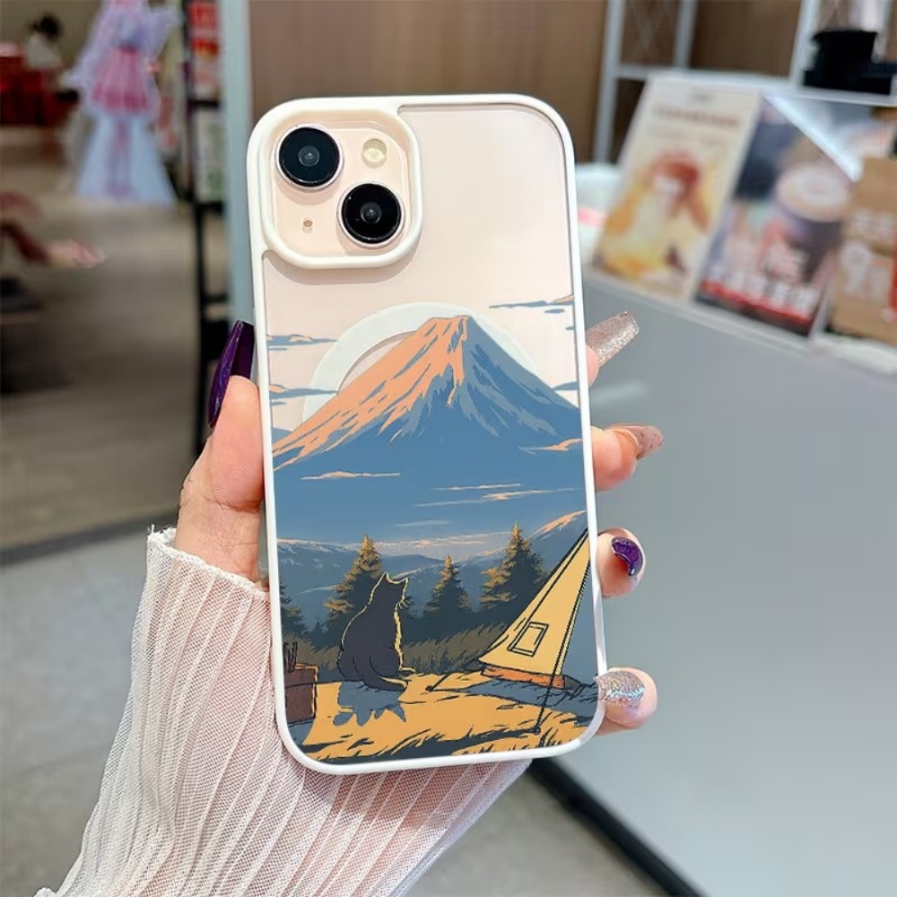 Funda para Teléfono con Diseño - Outdoor Camping Anime reseña y precio