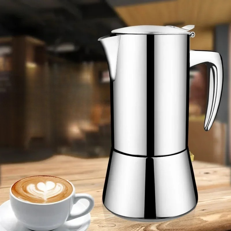 Cafeteras Moka JUSTINLAU de 20 - Camp Percolator Coffee reseña y precio