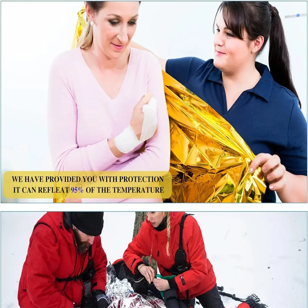 Manta térmica de emergencia pl - Outdoor Camping Rugs reseña y precio