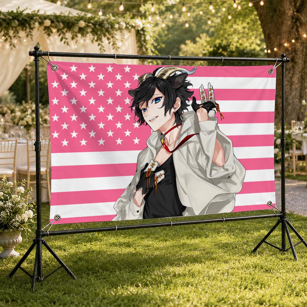 Banderas decorativas de Anime  - Outdoor Camping Anime reseña y precio