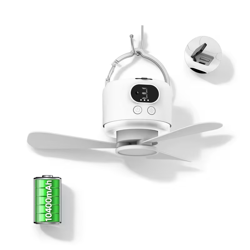 Ventilador de Techo Portátil R - Outdoor Camping Fans reseña y precio