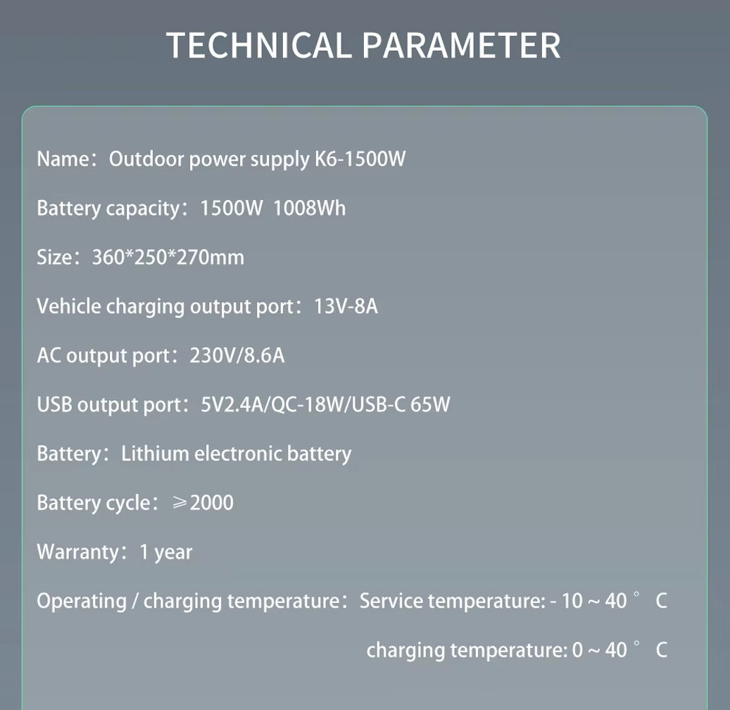 Generador Solar Portátil para  - Portable Power Station reseña y precio