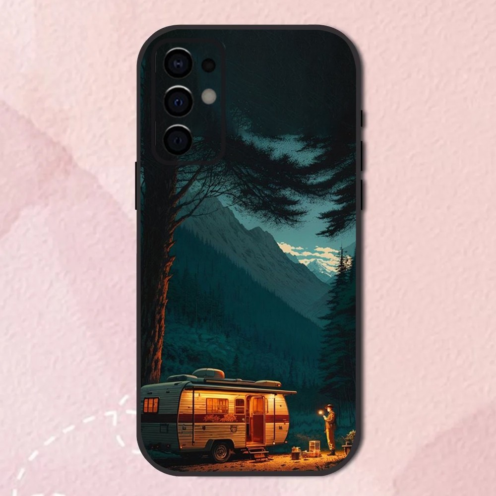 Funda de teléfono Nature para  - Outdoor Camping Anime reseña y precio