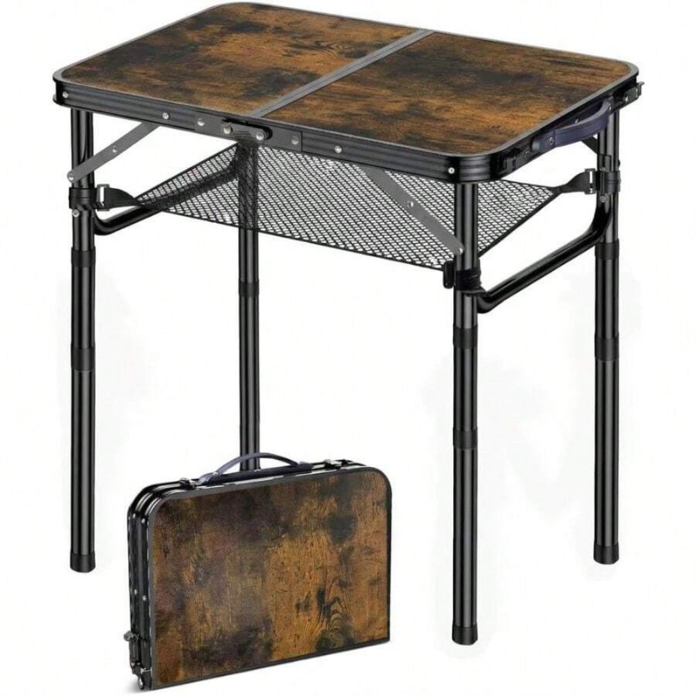 Mesa Plegable Ajustable en Alt - Outdoor Camping Tv reseña y precio