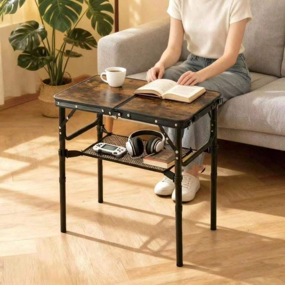 Mesa Plegable Ajustable en Alt - Outdoor Camping Tv reseña y precio