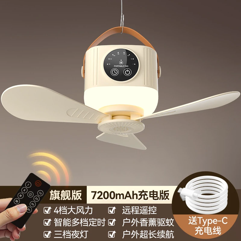 Nuevo Ventilador Pequeño Recar - Outdoor Camping Fans reseña y precio