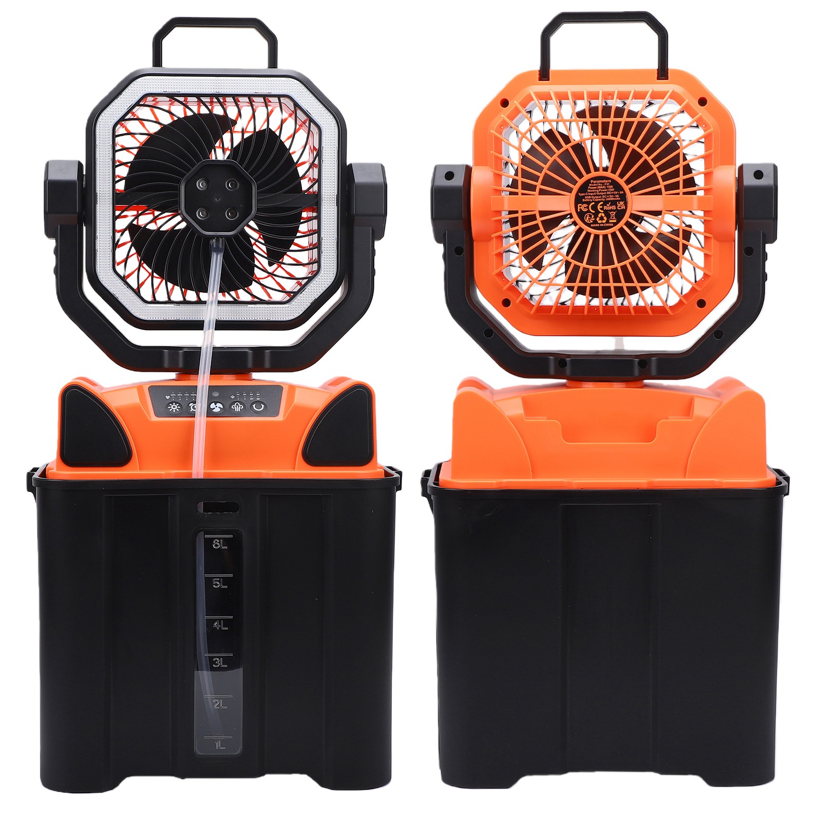 Ventilador de Camping Recargab - Outdoor Camping Fans reseña y precio