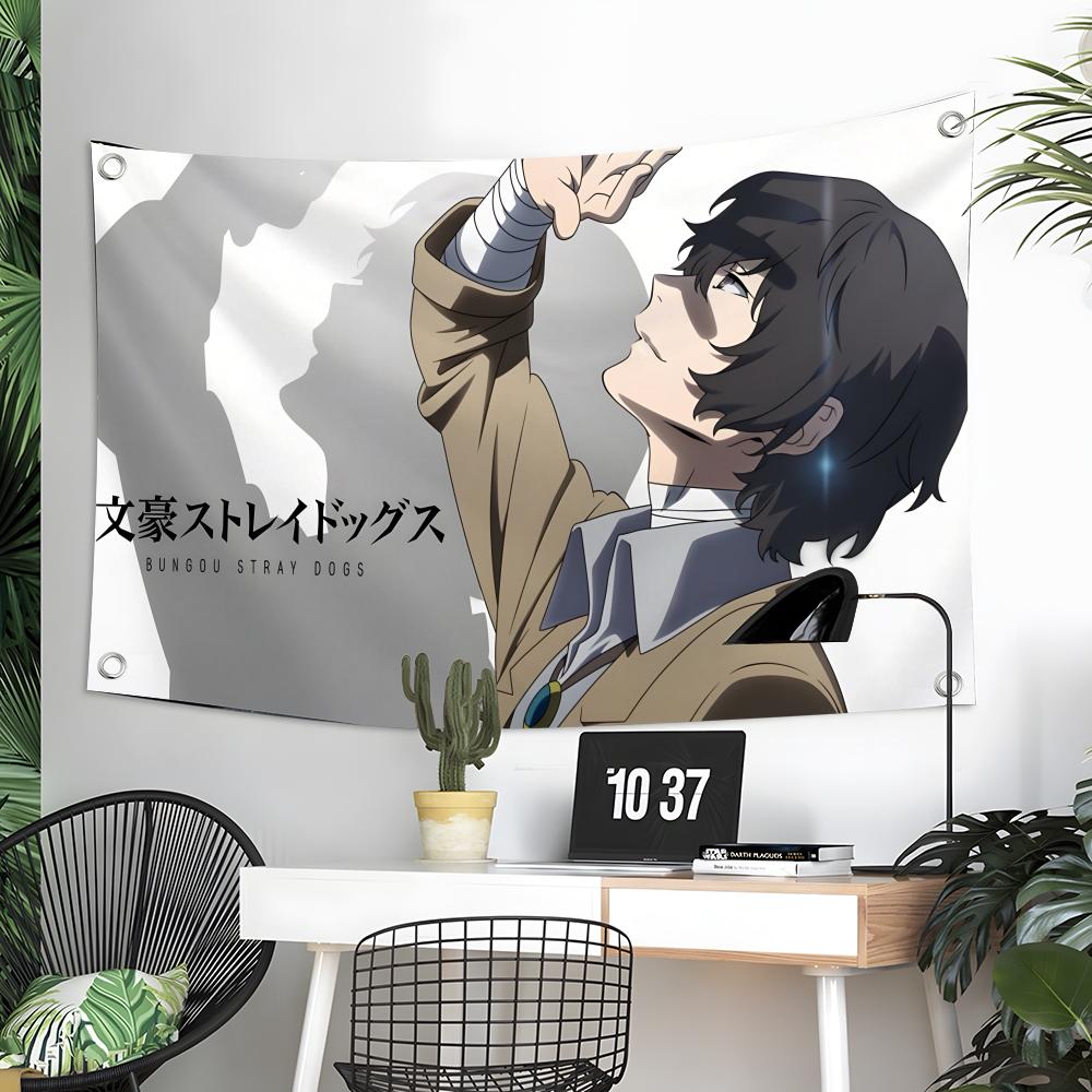 B-bungo S-stray Dogs - Bandera - Outdoor Camping Anime reseña y precio
