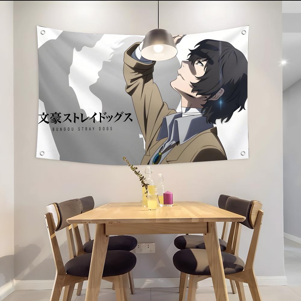 B-bungo S-stray Dogs - Bandera - Outdoor Camping Anime reseña y precio