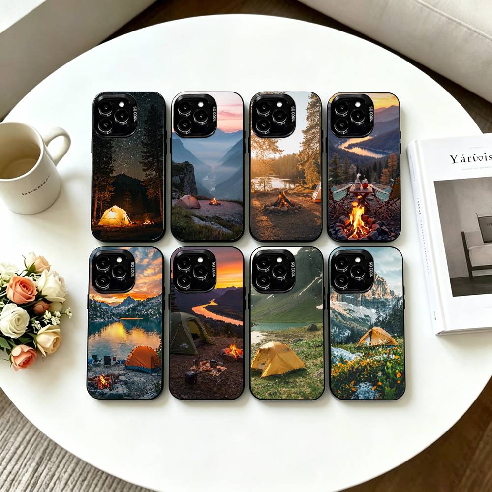 Funda para Teléfono con Diseño - Outdoor Camping Anime reseña y precio
