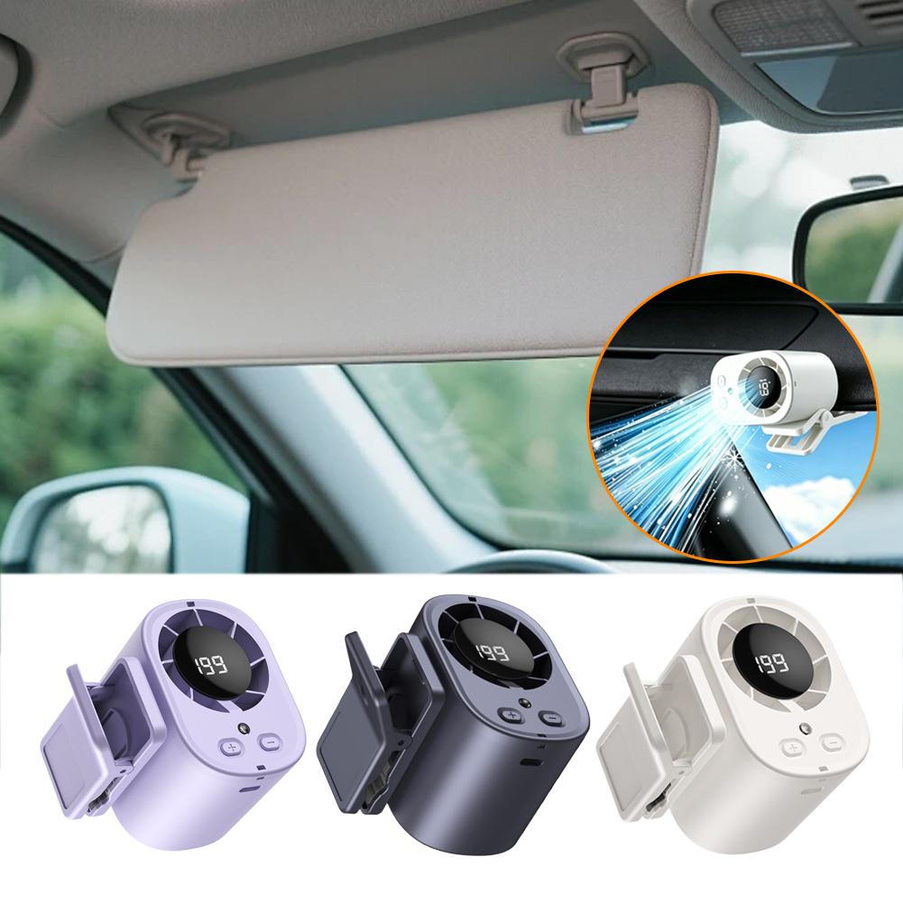 Ventilador portátil con clip y - Outdoor Camping Fans reseña y precio